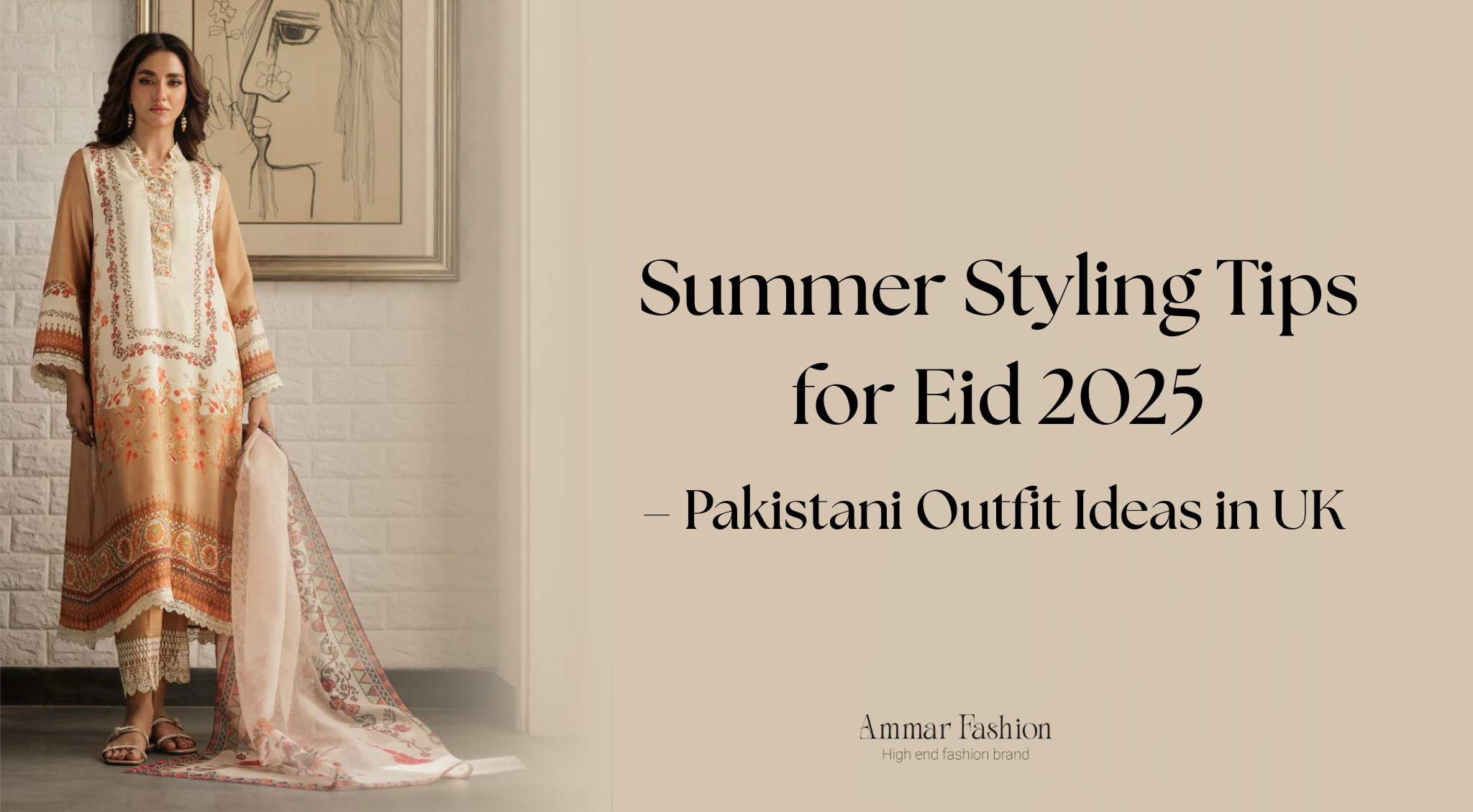Pakistani Outfit Ideas for Eid 2025 – Summer Styling Tips in UK
