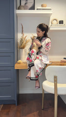 Florse - Comfortable Short Shirt with flower Prints and Matching Trousers