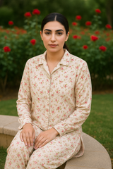 Sharp Frost - Classic Printed Shirt with Contemporary Vibe