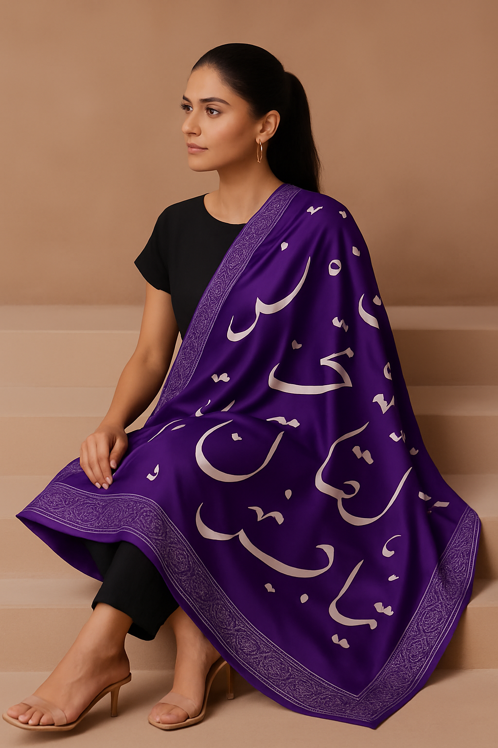 silk scarf for women