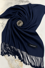 Cashmere Noor - Premium Silk Dupatta with Elegant Finish
