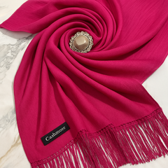 Cashmere Noor - Premium Silk Dupatta with Elegant Finish