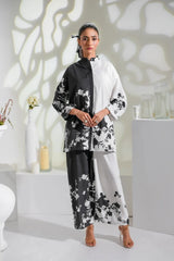 Monochrome - Designer Short Shirt with Matching Trousers