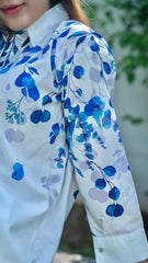 Aura - Modern Short Shirt with Trendy Prints