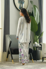 Vyara - Contemporary Short Shirt with Trendy Prints and Matching Trousers