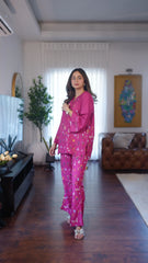 Nova - Modern Short Shirt with New Prints and Matching Trousers