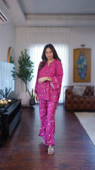 Nova - Modern Short Shirt with New Prints and Matching Trousers