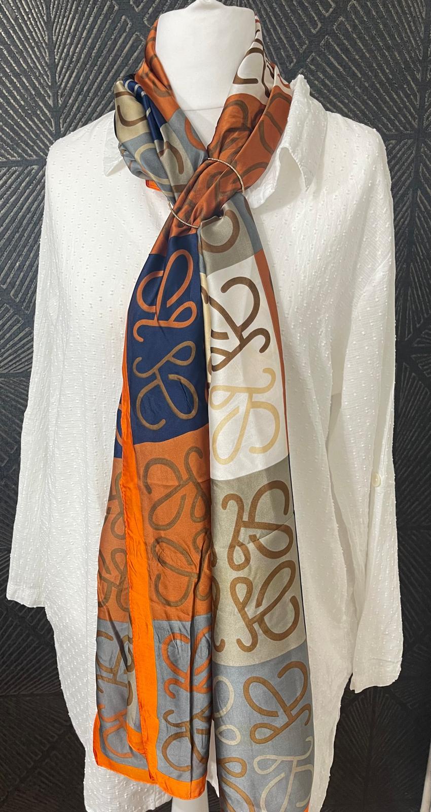Checkmate Silk Dupatta - Printed Matt Silk