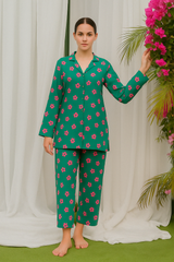 Printed 2pc Frocks & trousers