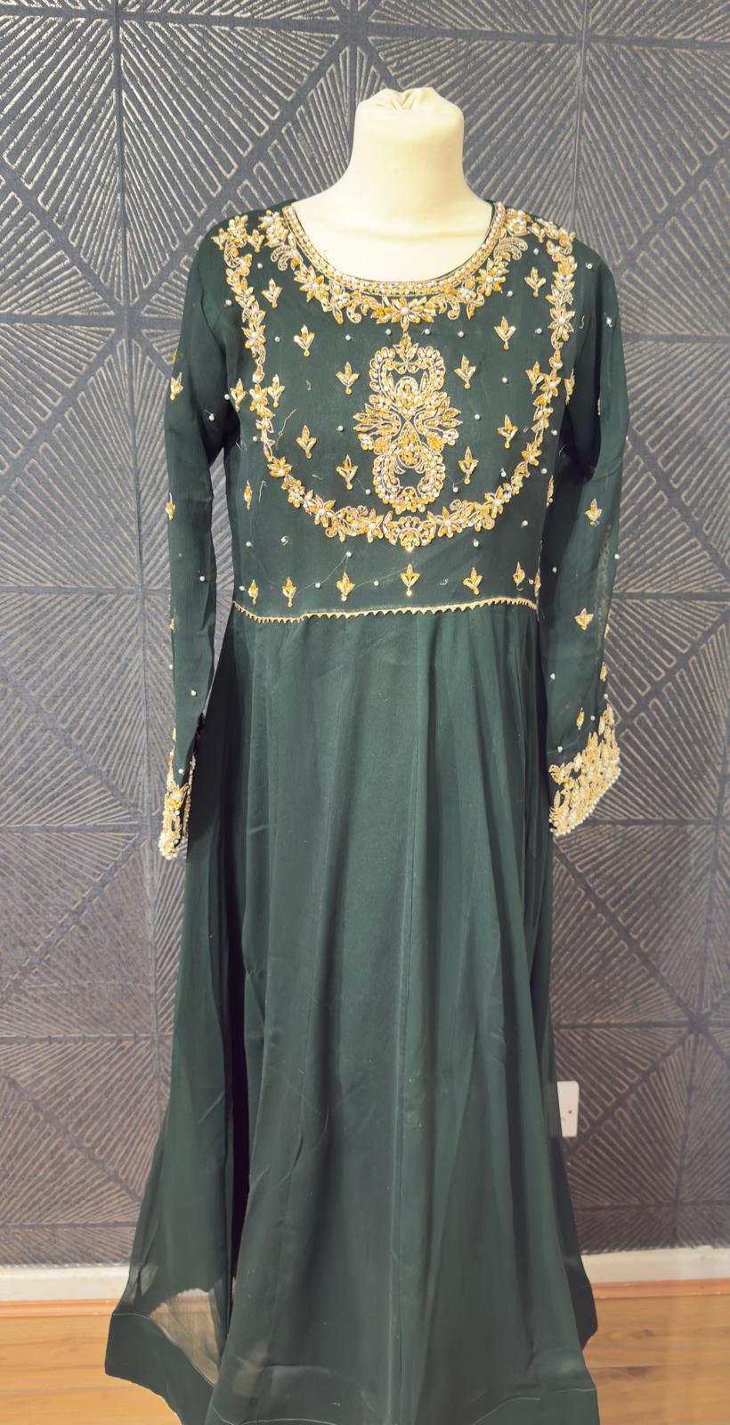 Pearl Gala Chiffon Party-wear