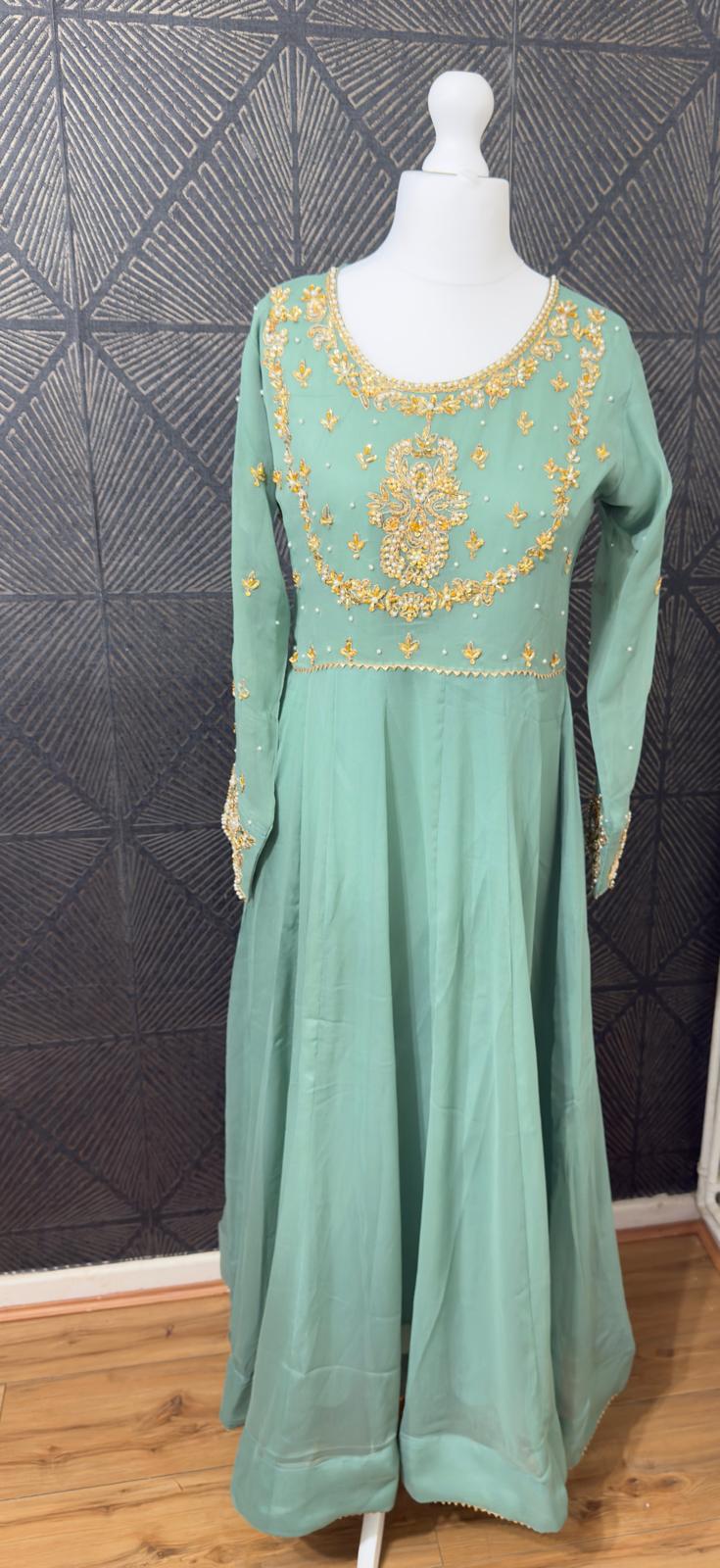 Pearl Gala Chiffon Party-wear